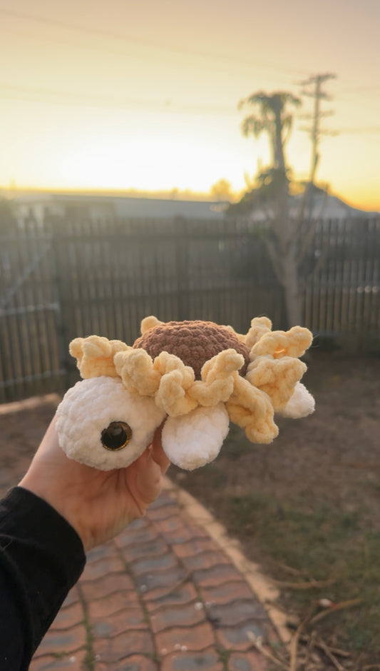 Sunflower Turtle Plushie